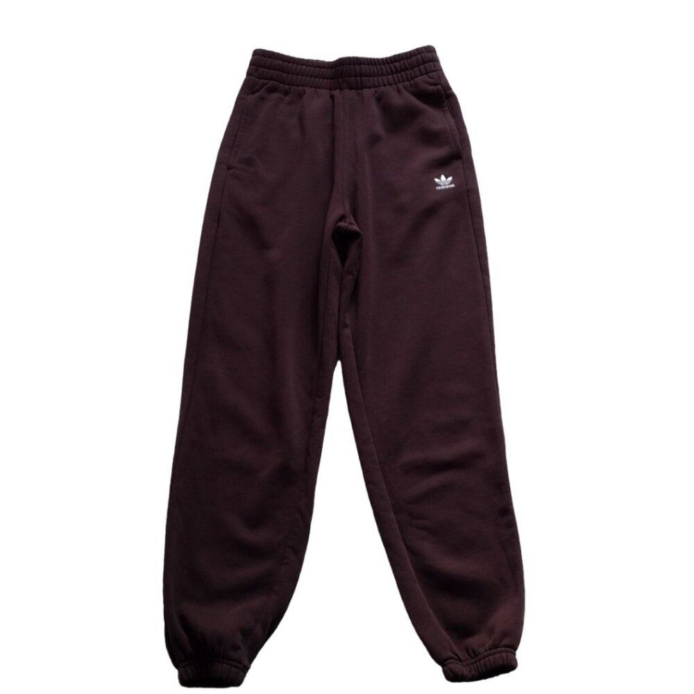 Brown adidas Originals Women's Adicolor Essentials Fleece Joggers Size XS